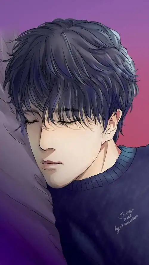 薛之谦分享180105薛之谦睡姿漫画图出炉只想偷偷亲一口