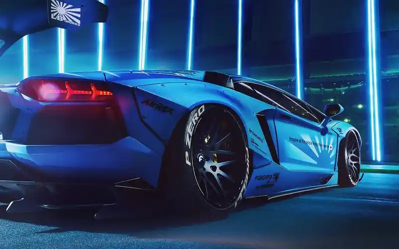 酷炫兰博基尼跑车桌面锁屏_精美好看的跑车_汽车壁纸