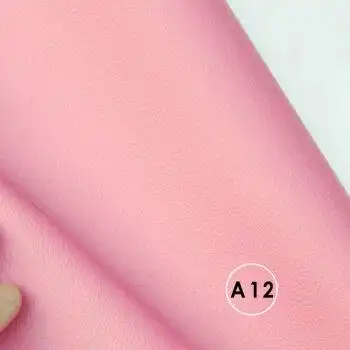 沙发防水皮布料人造革硬包皮料a12粉色16宽x1米长不带胶多拍不剪开
