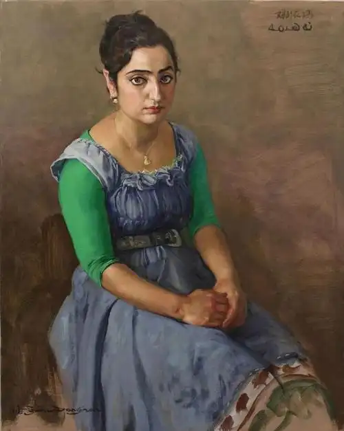 艺术家于小冬人物油画作品欣赏