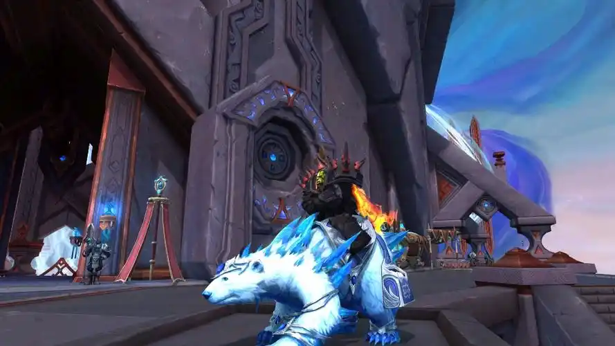 魔兽世界坐骑暴雪30周年雪暴巨熊