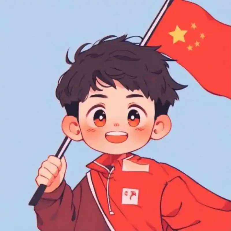 国庆国旗头像 男生版