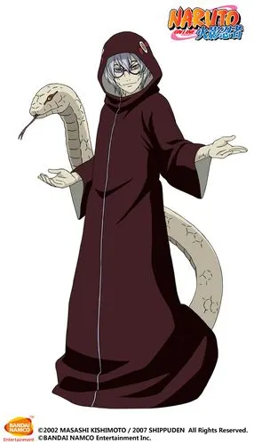 被大蛇丸力量侵蚀的药师兜,身体与蛇形态融合,以及有著和大蛇丸相似的