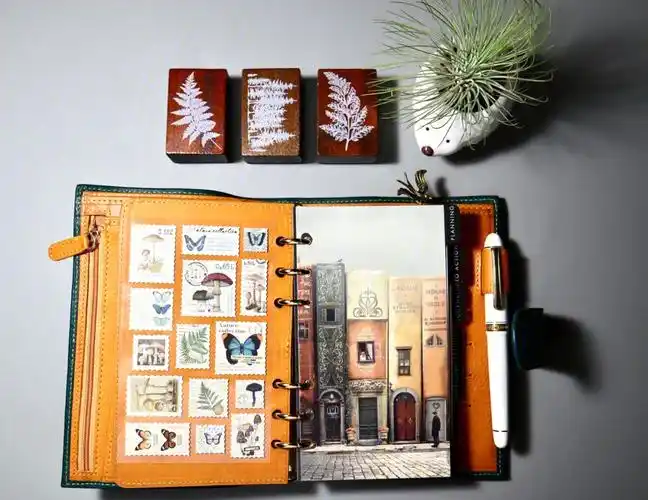 青釉a6活页手帐本设计