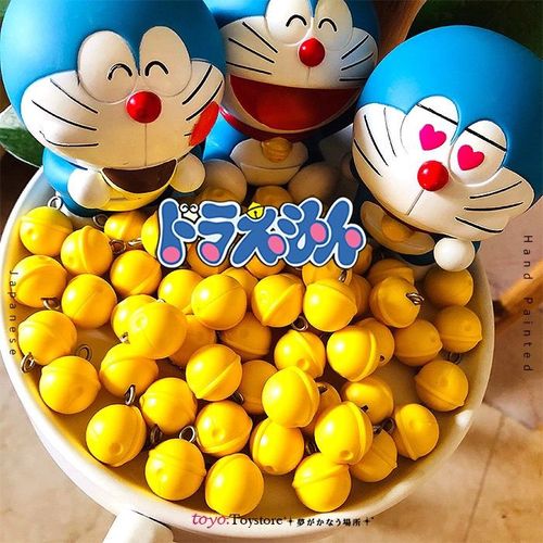 正版散货哆啦a梦的铃铛挂饰配件机器猫蓝胖子高品质挂件小配饰diy