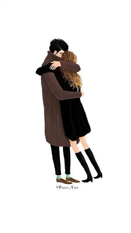 唯美拥抱,相爱图片 两个人 唯美拥抱(关于拥抱的动漫唯美图片温馨)