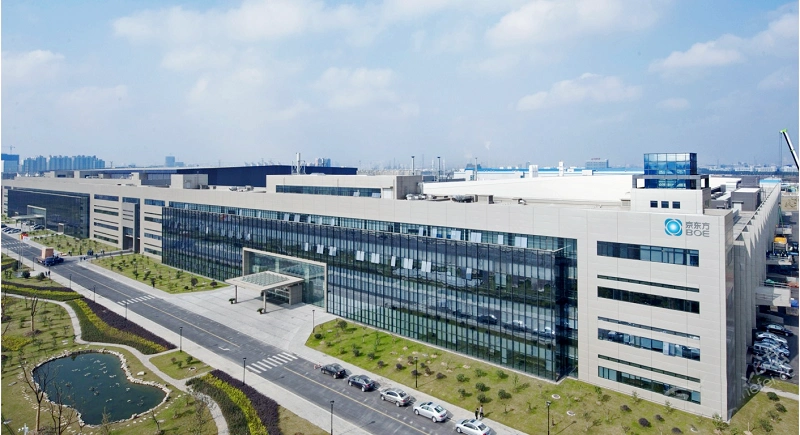 京东方世界最大中国屏厂房