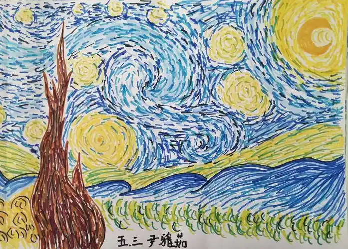 "万紫千红总是春"――东关小学美术五年级《同一幅画》作业展