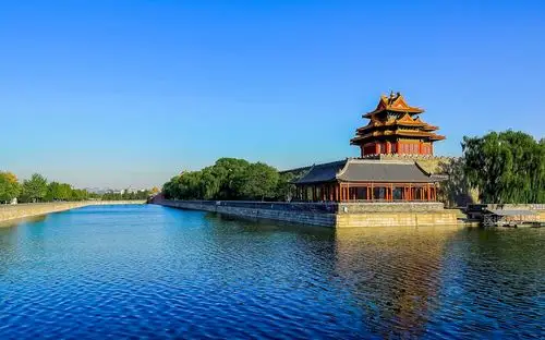 金秋十月的故宫角楼