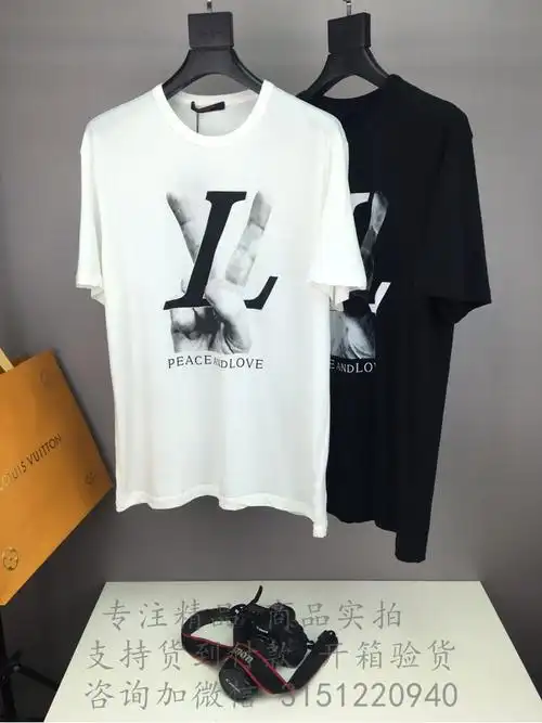 lv短t恤1a4jnf白色印花handlvlogot恤