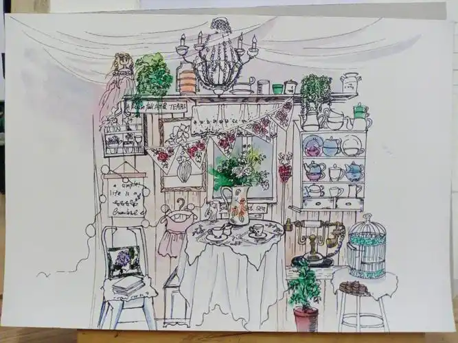 未央的小花园随手一画