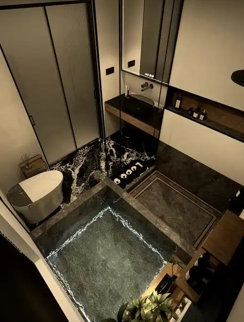 五星级酒店风卫生间,提升家居幸福感!