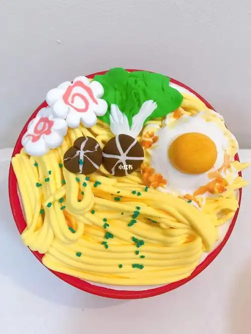 粘土食物日式拉面粘土拉面幼儿园手工