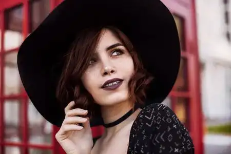 英国女头像短发图片