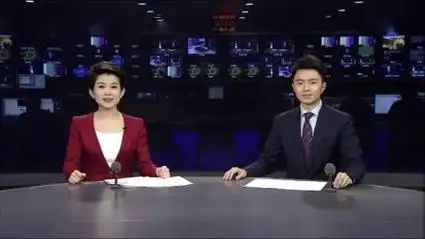 新片头使用第一天以及孙扬,陆放首次亮相主持播报《北京新闻》