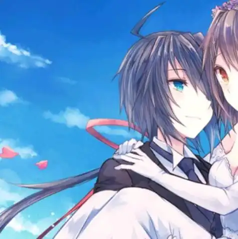 动漫情头cp情侣头像男女各半萌可爱一对