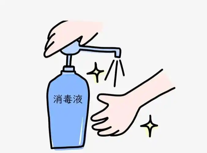 两及时: 1.接触推车,扶手等公共用品用具后要及时洗手或进行手消毒.