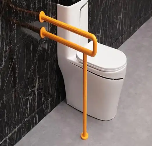 护手坐便器扶手防摔起身残疾人扶手卫生间蹲便器墙壁楼梯一字扶手