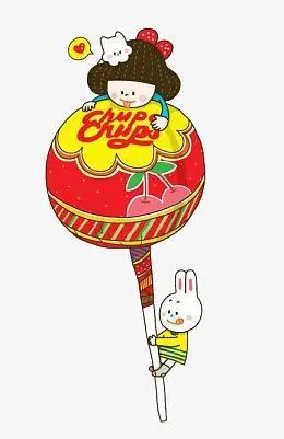 png真知棒糖果女孩插画pngpng乌鸦pngpng手绘糖果pngpng棒棒糖艺术字