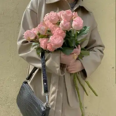 拿花少女_女生头像_我要个性网