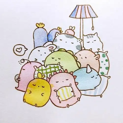 一百种超萌可爱小东西简笔画