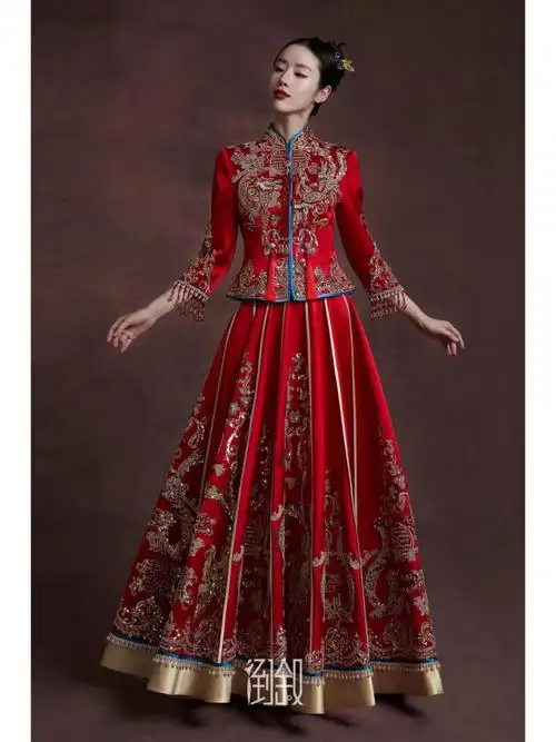 杭州婚纱礼服中式嫁衣的魅力有多大606060