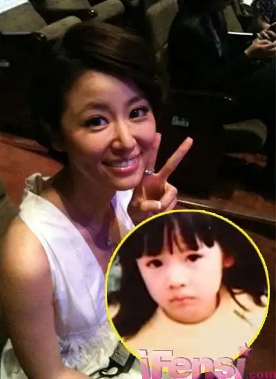 林心如:童年公主照