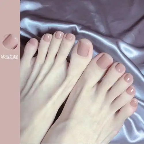 裸色脚趾指甲油涂手涂脚免烤不可剥持久速干显白镜面爆闪-阿里巴巴
