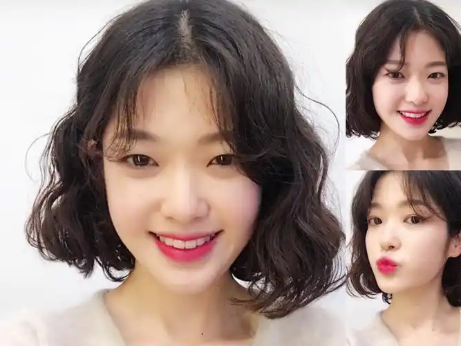 今年最流行的短发水波纹发型教程来了,你学会了吗? | 说明书网