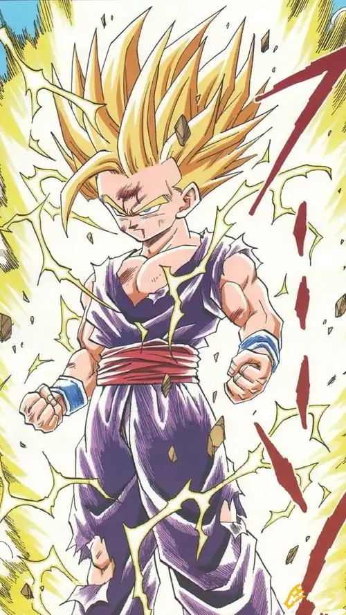 孙悟饭图片龙珠图片