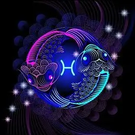 双鱼座背景素材