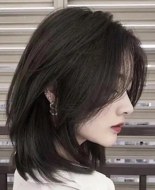 适合大部分脸型鲻鱼头发型