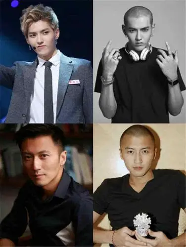 而吴亦凡,张卫健,胡歌,谢霆锋,霍建华等颜值在线的男艺人均以不俗的