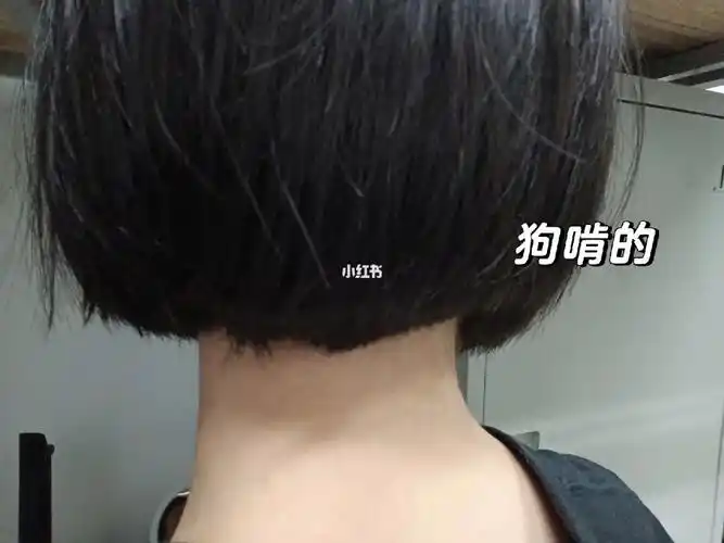 自己剪后面的头发能有多丑