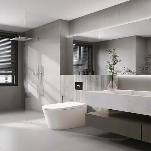 佛山新款星耀石纹系列太空灰极简厨房卫生间瓷砖300x800墙砖地砖