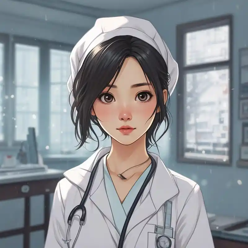 可爱卡通风78女医生头像94