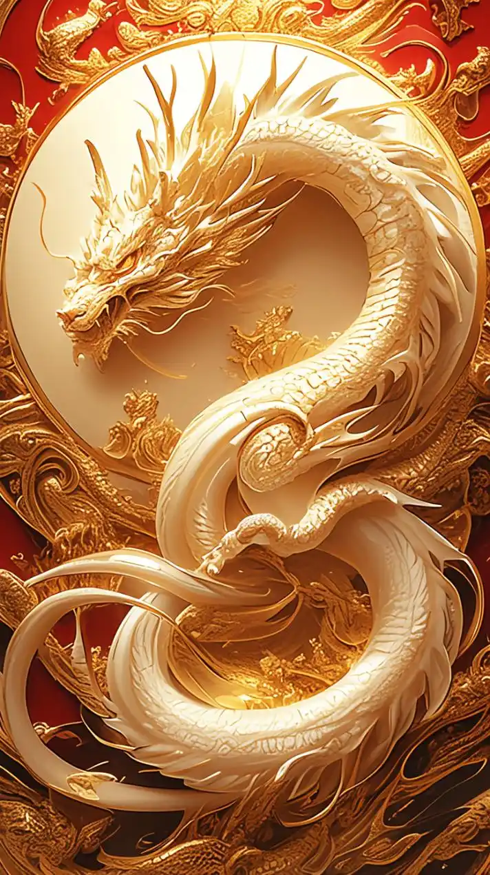 给您送电子年货啦!炫彩龙舞迎新春 海报新闻给您送高清龙壁纸啦