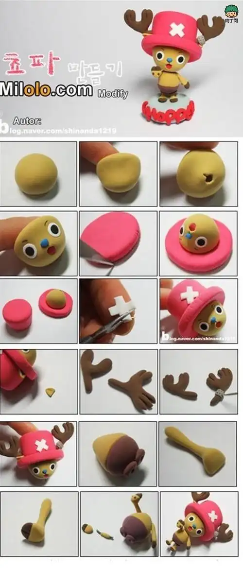 漂亮的韩国软陶,橡皮泥diy手工制作教程合集一