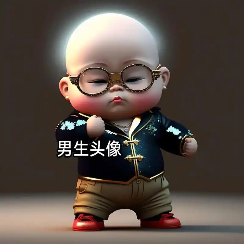 新胖男孩个性头像 #搞怪头像 #有肉感的小胖子 #一起换头像 - 抖音