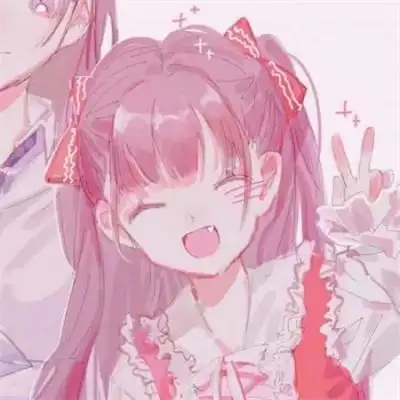 闺蜜头像一左一右配对分开动漫可爱呆萌的女生微信头像大全