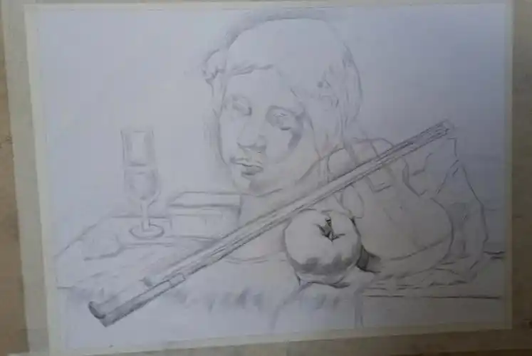 6张步骤图,欢迎大神评讲,我尽量改进错误,不喜勿喷,谢谢#零基础素描