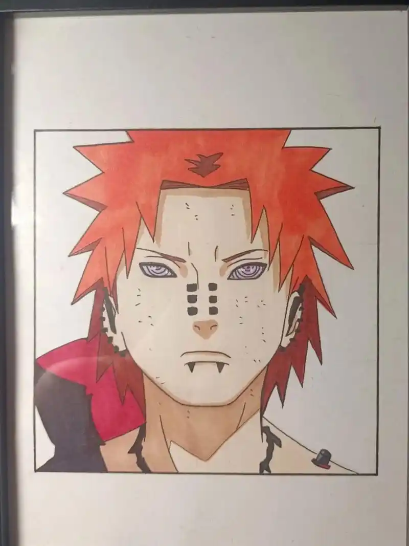 手把手教你画佩恩天道·超   手把手教你画佩恩天道·超