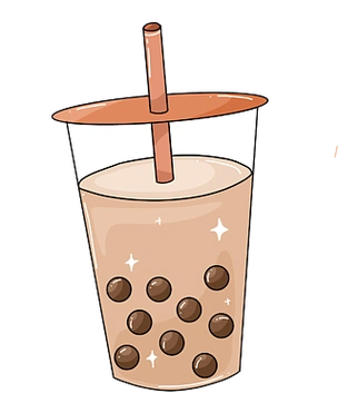 下午茶珍珠奶茶插画促销海报珍珠奶茶插画奶茶卡通矢量元素珍珠奶茶