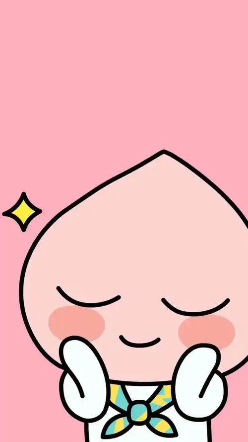 桃子壁纸卡通
