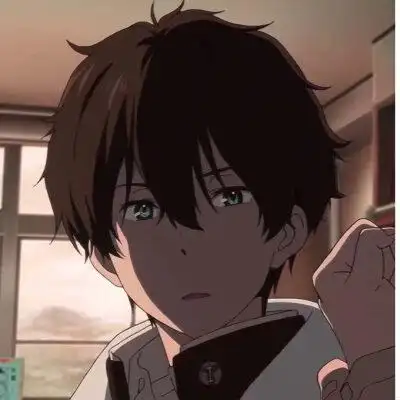 动漫男生黑色短发