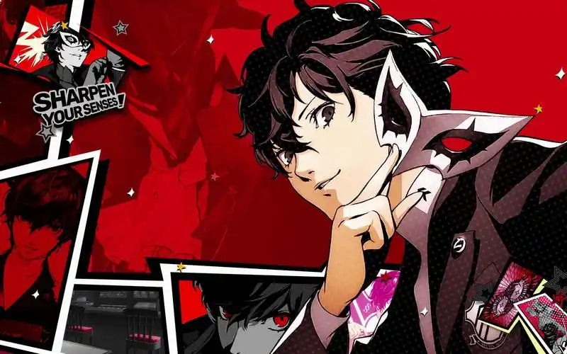 帅气爆表!4k超分辨率女神异闻录5动态壁纸大合集