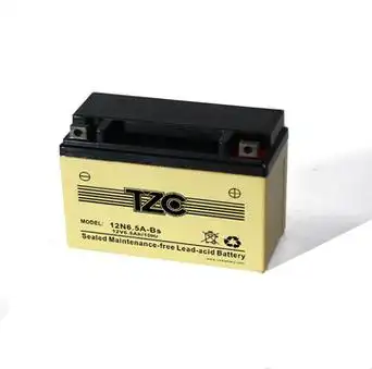 外贸出口摩托车蓄电池12n6.5bs cg125电瓶motorcycle battery