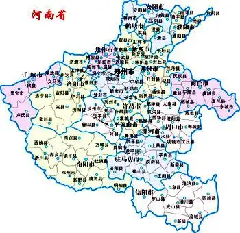 河南地图