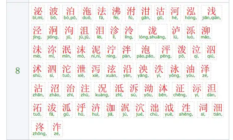 一个三点水加一个坴读什么