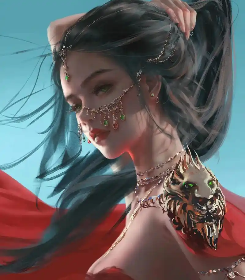 鬼刀风曳公主.#鬼刀 #风曳公主#壁纸  - 抖音